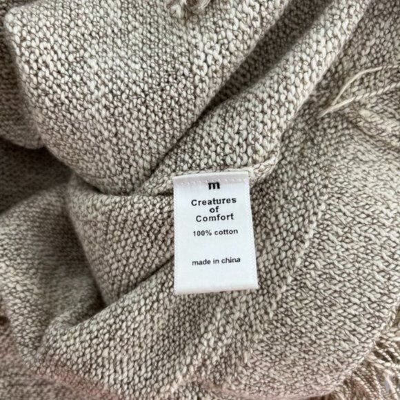 Creatures of Comfort Fringe V Neck Sweater Kendall Jenner - Picture 10 of 10